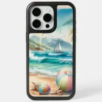 Tropical Island Coastal Beach iPhone 15 Pro Max Case