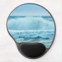 Ocean Wave Crashing Gel Mouse Pad