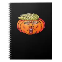 Trick Or Treason Anti Halloween Pumpkin Trumpkin  Notebook