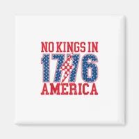 No Kings In America We The People Vintage Magnet