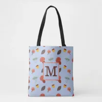 Personalized Fall Tote Bag