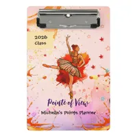 Pointe of View – Custom Ballet  Mini Clipboard