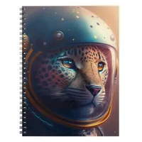 Adorable Jaguar Astronaut Notebook