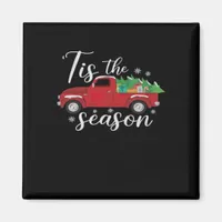 Fun Christmas Tis The Season Holiday Magnet