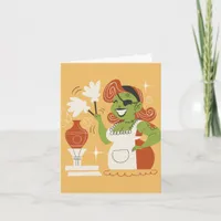 Retro Zombie Housewife All Occasions Card