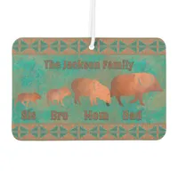 Javelina Family Fully Customizeable Design Air Freshener