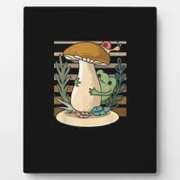 Cottagecore Mushroom Forest Toad Goblincore Mycolo Plaque
