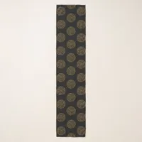 Triple Celtic Knot Swirl Mandala Scarf