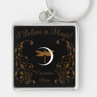 Elegant, Magical Fairy Tale design, proudly procla Keychain