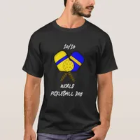 World Pickleball Day October 10th T-Shirt