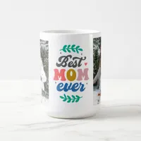 Best Mom Ever Retro Photo Custom Coffee Coffee Mug