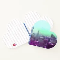 Dreamy Bokeh NYC Manhattan Skyline Notebook