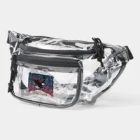 Personalized Eagle Fireworks America Celebration Clear Fanny Pack