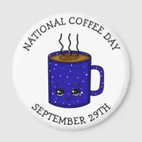 National Coffee Day September 29 | Funny Holiday   Magnet