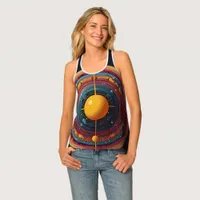 Heliocentric Girls Tank Top Solar Image