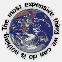 Climate Change Action | Expensive? Sticker