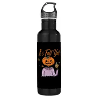 It’s Fall Y’all Funny Minimal Style Stainless Steel Water Bottle