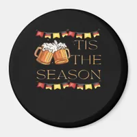 Tis The Season Oktoberfest Fun Beer Festival Fall  Magnet
