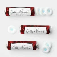 Red Carnation Flower Wedding Favor