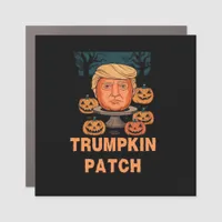 Trumpkin  Halloween – Funny Political Pumpkin Desi Car Magnet