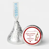 Pink Ice Cream Cherry Red Scooped Up Bridal Shower Hershey®'s Kisses®