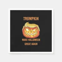 Sweatshirt, Trumpkin, Halloween Classic Napkins