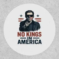 No Kings In America Defend Since 1776 Patriotic Gr Patch