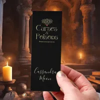 Curses and Poisons Personalized Bookmarks