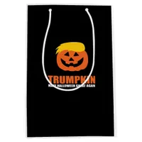 Halloween Trumpkin V2 Medium Gift Bag