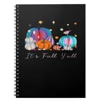 It’s Fall Y’all Magic Pumpkin Autumn Style Notebook