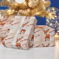 Ho-Ho-Ho! It's a Reindeer  Wrapping Paper