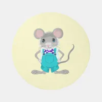 Cute and elegant little mouse rug