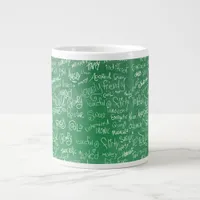 Epic Chalkboard Moods Fun Doodle Time Giant Coffee Mug