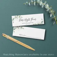 Date Night Ideas Eucalyptus Bridal Shower Wedding