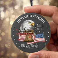 250 Years of America We The People Eagle & Liberty Button