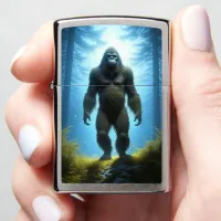 Bigfoot Sasquatch in the Woods  Zippo Lighter