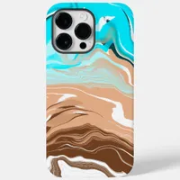 Abstract Beach Fluid Art    Case-Mate iPhone 14 Pro Max Case