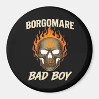 Skeleton Hands Heart Bold Graphic Style Magnet