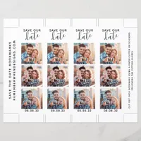Save Our Date Photo Bookmark