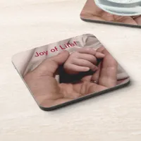 New Mom and Baby - Joy of Life Drink Coaster
