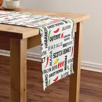 Jamaican Kitchen Caribbean Spices Short Table Runner