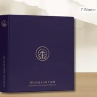 Simple Elegant Branded Binder