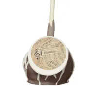 Pieces of Vintage Music IDE389 Cake Pops