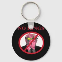 No Kings Anti Creative Graphic Style Keychain