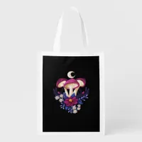 Whimsigothic Mushrooms Classic Grocery Bag