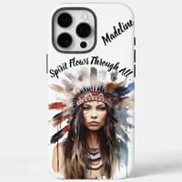 Native Symbols Traditional Attire iPhone 16 Pro Max Case