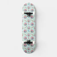 Back to School Elephant Pattern Skateboard