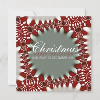 Island Tribal Christmas Invitations