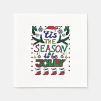 Christmas Tis The Season Napkins