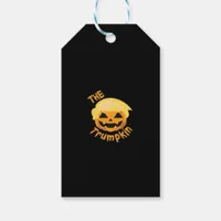 Trumpkin Pumpkin Halloween Design – Sloth Costume  Gift Tags